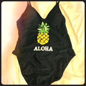 Pineapple Aloha Swimsuit One Piece